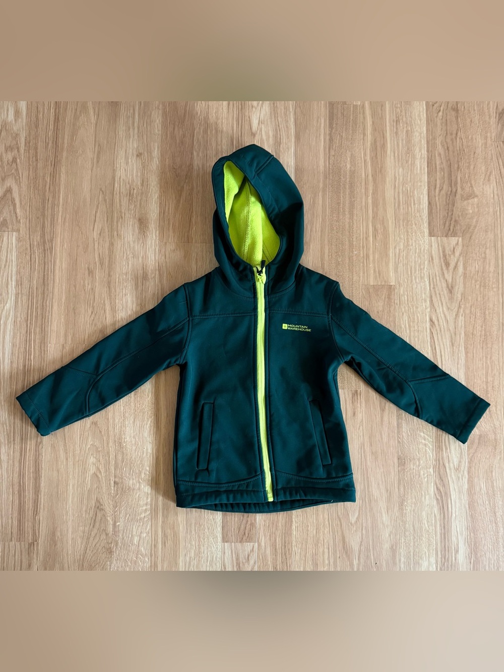 EUC Kids' Mountain Warehouse Exodus Water Resistant Softshell Jacket - 3/4 YR